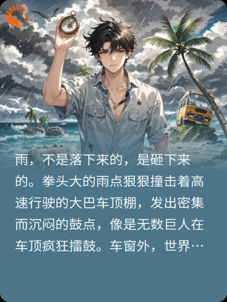 被雷劈到孤岛后，我们建立了文明