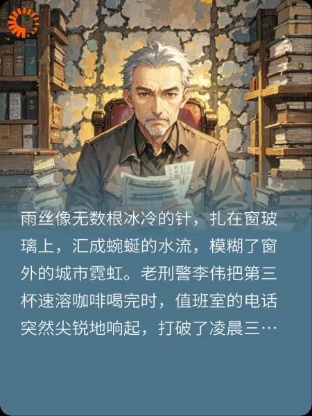 雨夜槐树巷