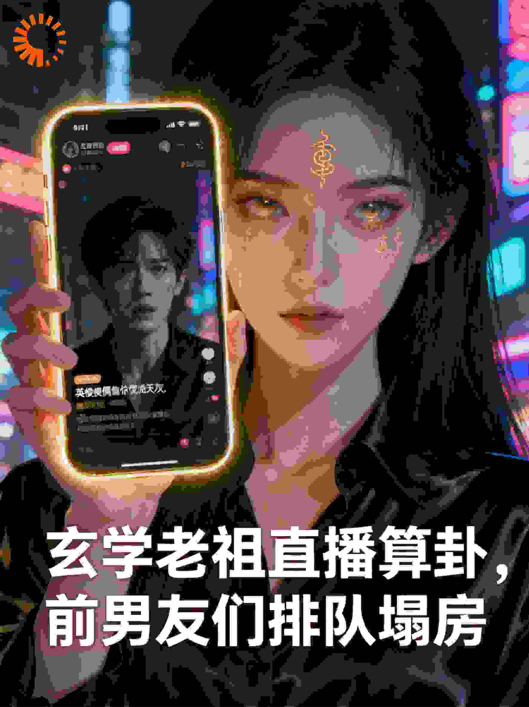 玄学老祖直播算卦，前男友们排队塌房