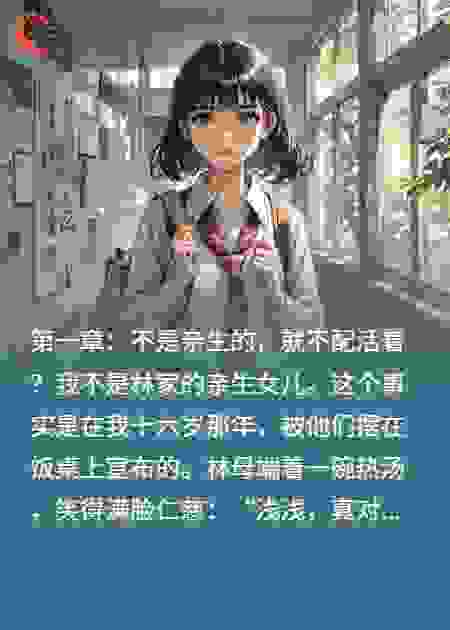 不是你们亲女儿，但是你们的报应