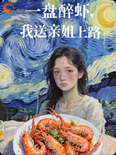 一盘醉虾，我送亲姐上路。