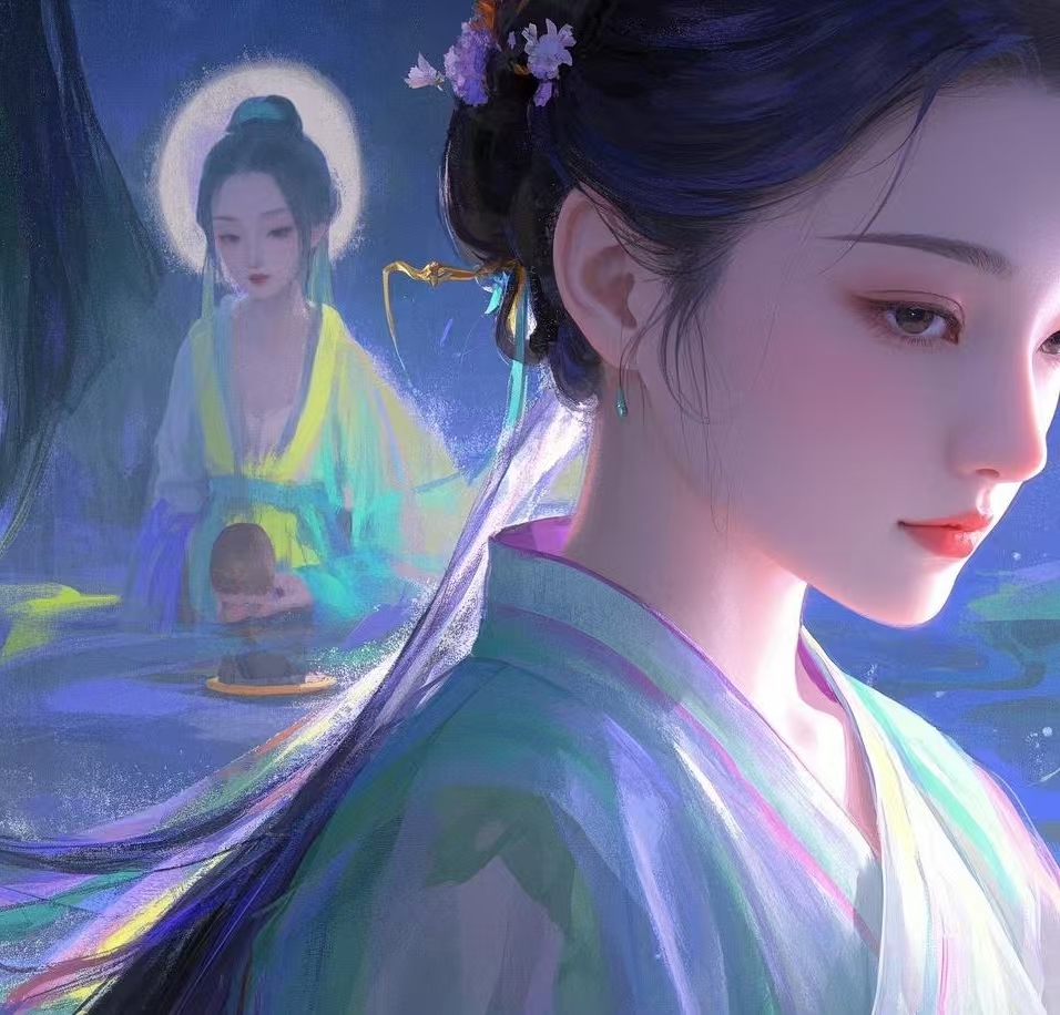 情深孽重处，血梅处处开