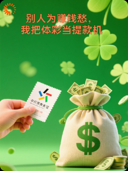 别人为赚钱愁，我把体彩当提款机