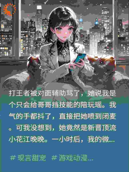 游戏里骂我菜，我让顶流姐原地退圈
