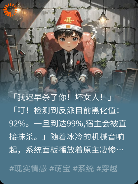 穿进古早虐文，拯救反派小时候