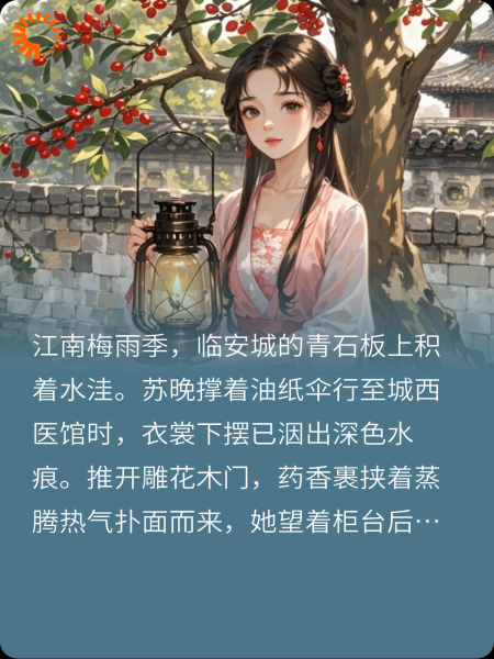 红豆灯（短篇小说）
