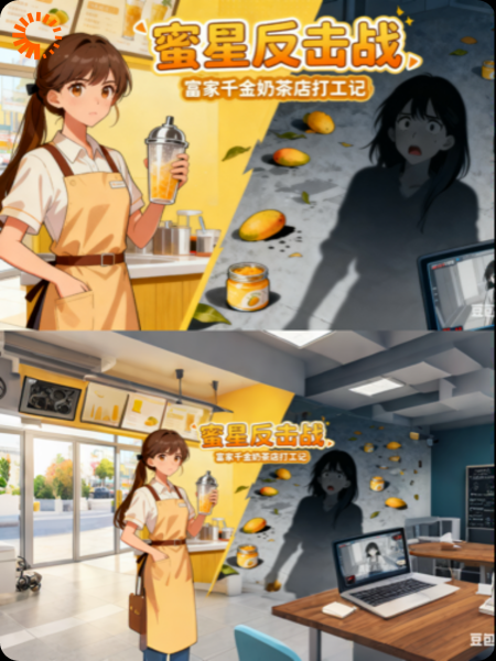 富家女奶茶店打工被针对：打脸心机女