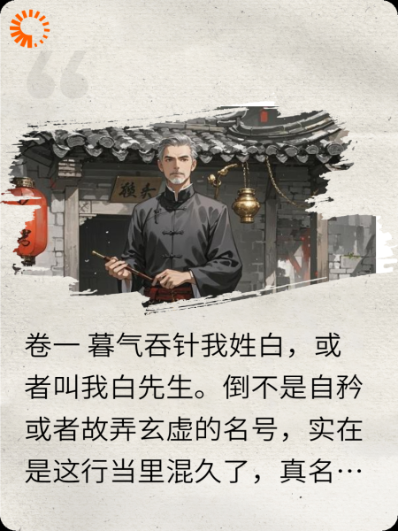 走阴人白先生