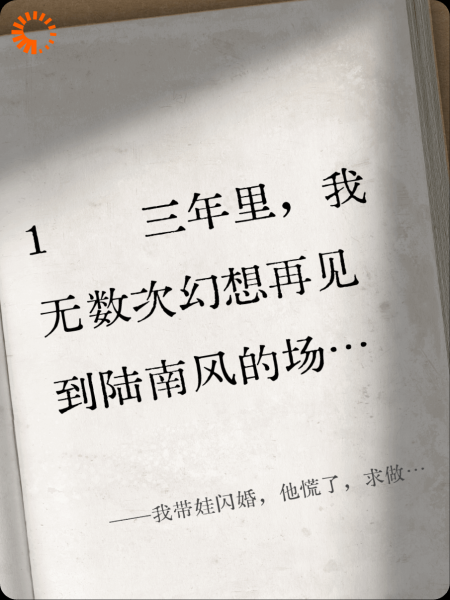 我带娃闪婚，他慌了，求做我三
