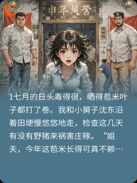 苞米地里逃离的身影