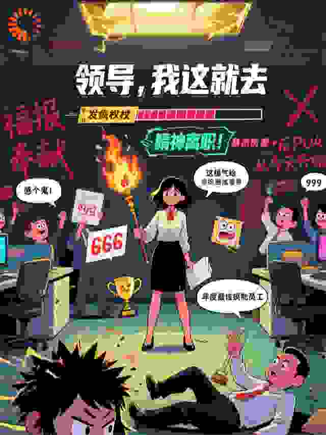 领导，我这就去精神离职！