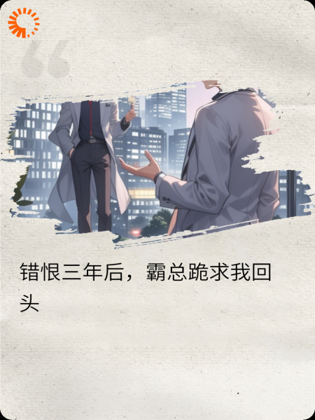 错恨三年后，霸总跪求我回头