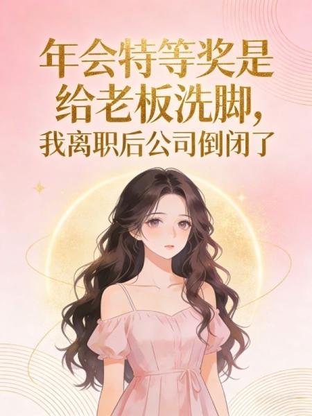 年会特等奖是给老板洗脚，我离职后公司倒闭了