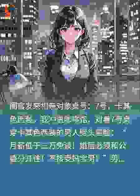 相亲跑错桌，娶了我的总裁上司