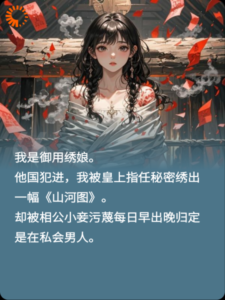 丞相跪求我成为绣娘
