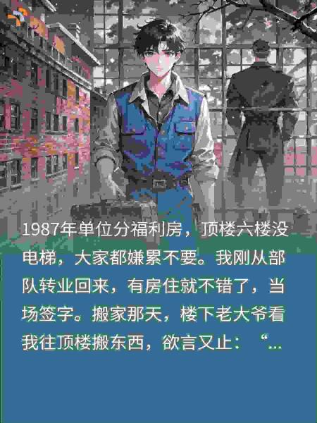 单位分我顶楼凶宅，我住进去发现阁楼，打开后我傻眼了