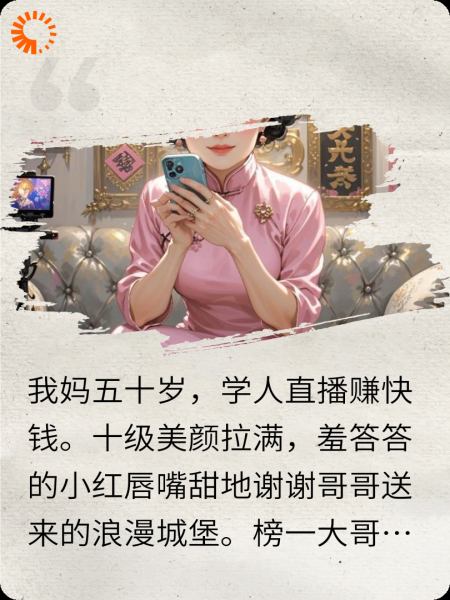 重生后，成全我妈的豪门阔太梦