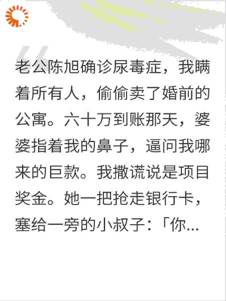 肾源找到了，我决定不救了